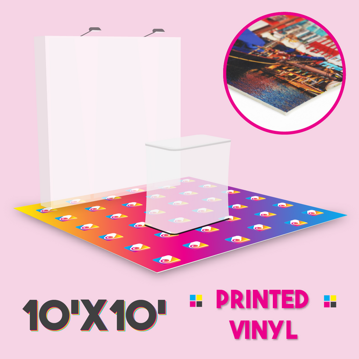 10'x10' Printed EventFlex Rolled Vinyl