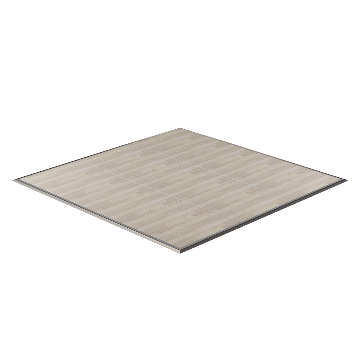California Portable Dance Floor | Maple Plank Laminate Kit | 4'x4' Pan ...