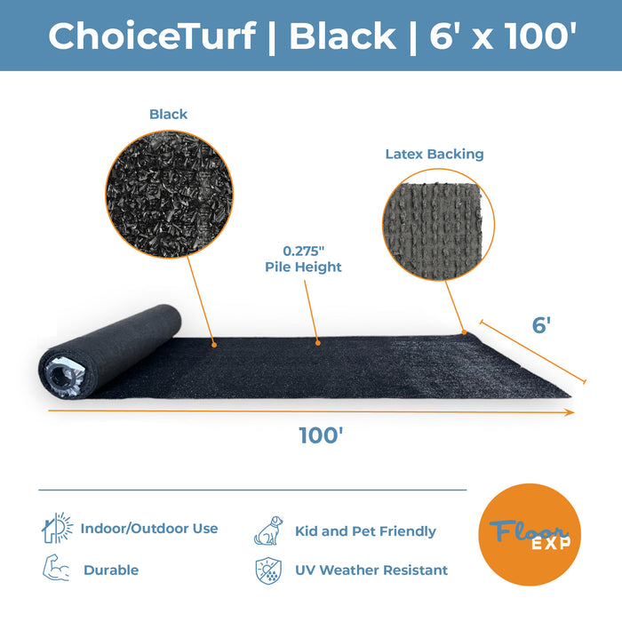 ChoiceTurf™ Rolls - Black