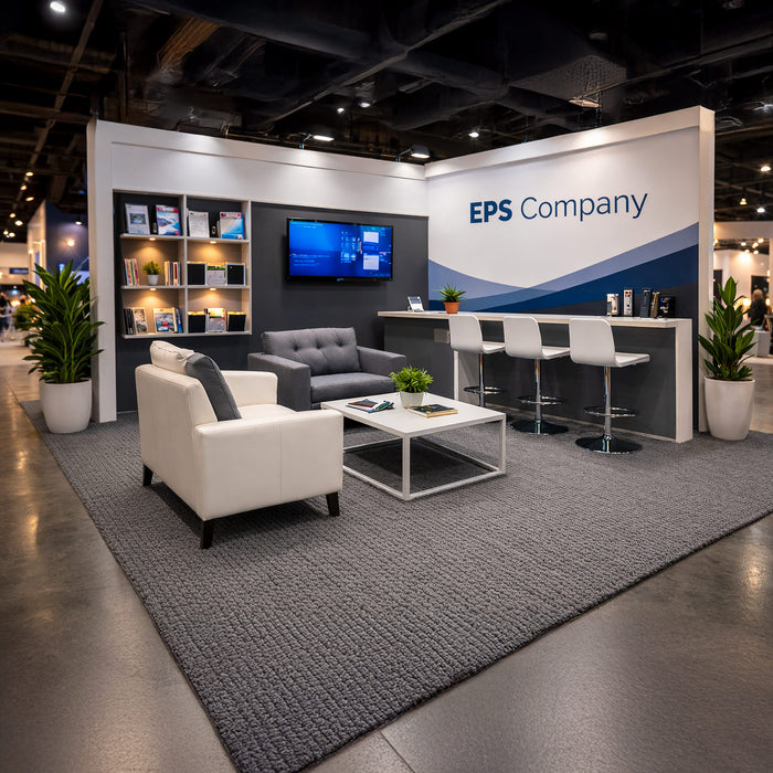 12ft Wide Faux Sisal Carpet | Grey