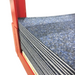 Mod-Carpet tile cart, close up of carpet edges