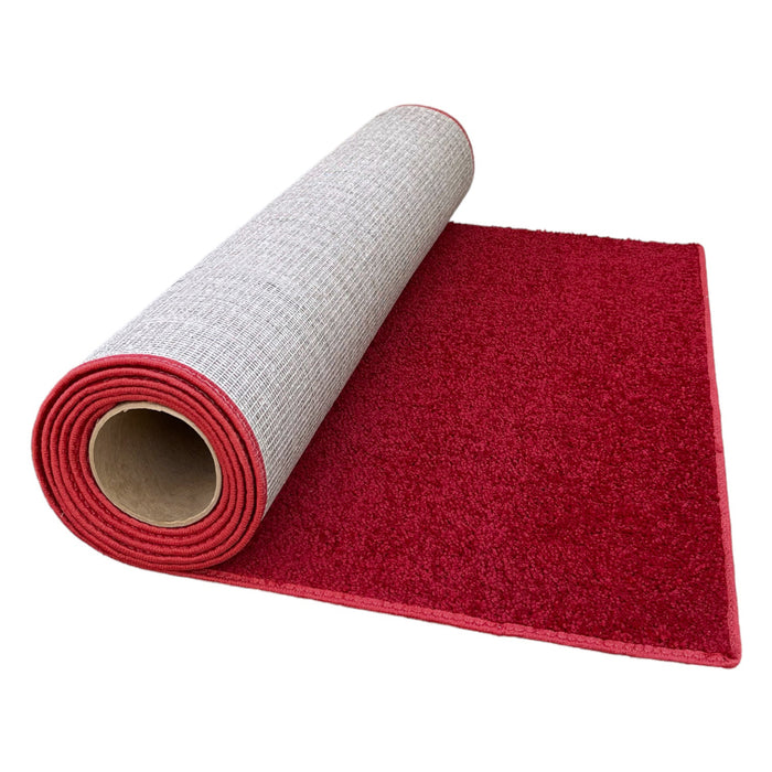 Plush Carpet Runners | Red