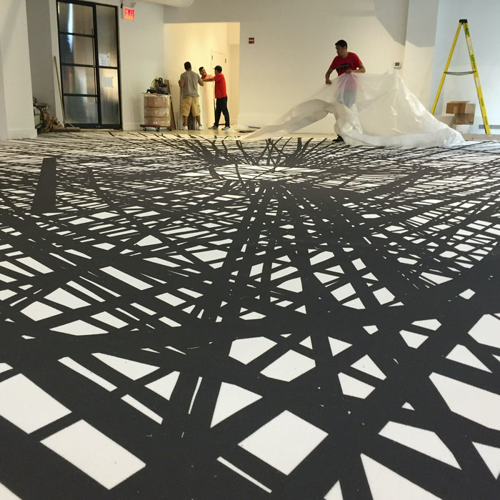 Custom Live Show Rugs 10'x10' Custom Printed Show Carpet — FloorEXP