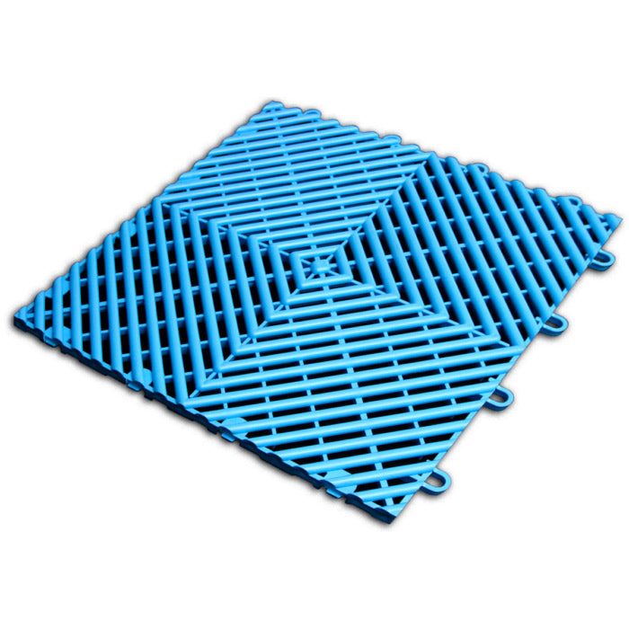 QuickClick Drain Tile | 12" x 12" | Cool Blue