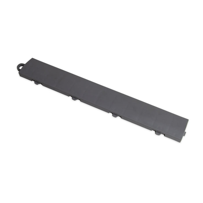 QuickClick Floor Edging | 1.75" x 12" Male Edge | Graphite