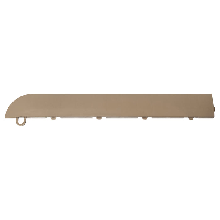 QuickClick Floor Edging | 1.75" x 12" Male Corner Edge | Beige