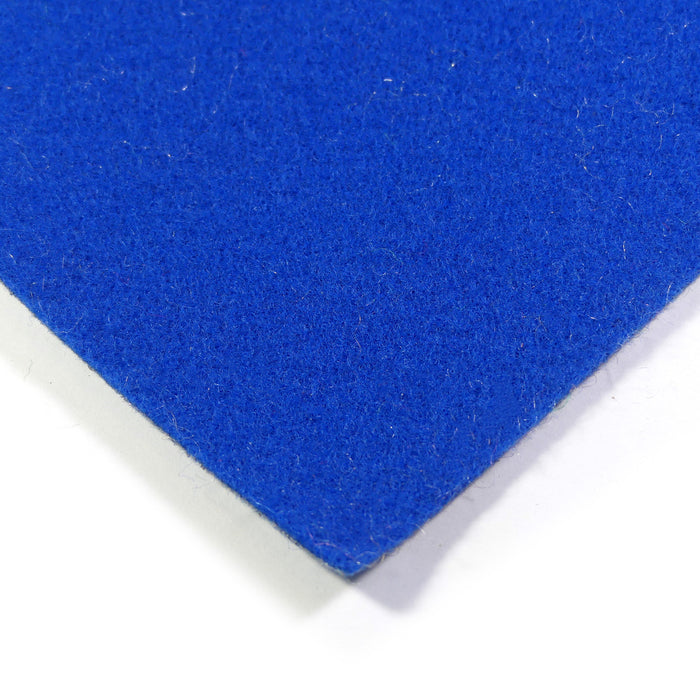 10ft Wide Royal blue Needlepunch event carpet