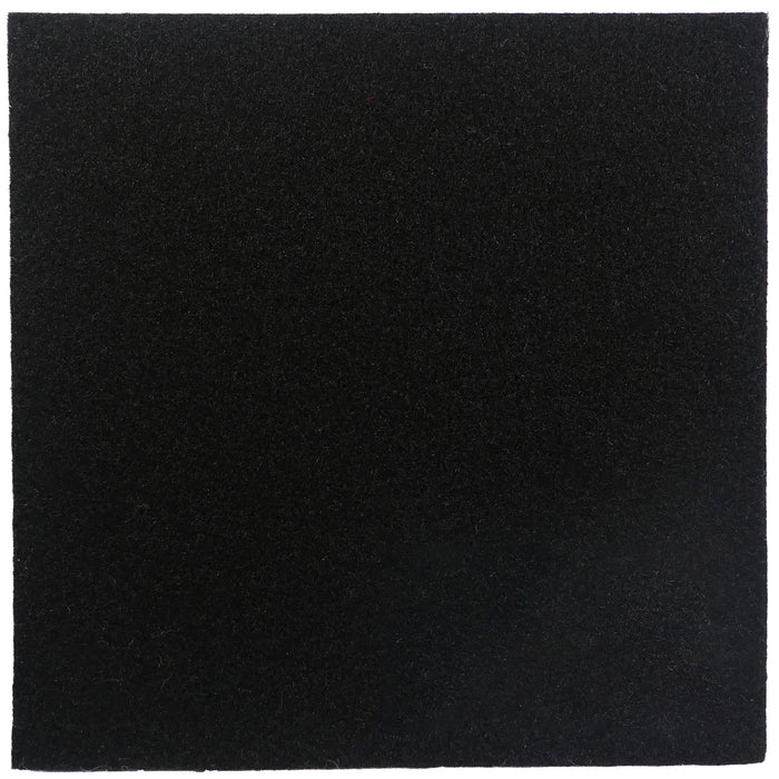 10ft wide needlepunch carpet in black