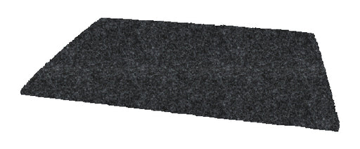 Black felt carpet mat, durable material, perfect for home or office, adds style and comfort.