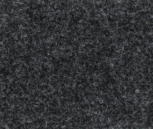 Black textured fabric with soft fibers, ideal for upholstery and home decor.
