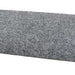 Gray felt floor mat, durable and soft, perfect for home or office use.